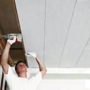 Как крепить подвесной потолок