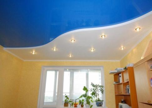 Как обновить потолок покрашенный водоэмульсионной