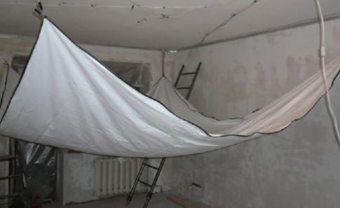 Как подготовить потолок к натяжному потолку
