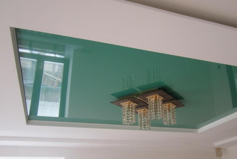 Короб из гипсокартона на потолке