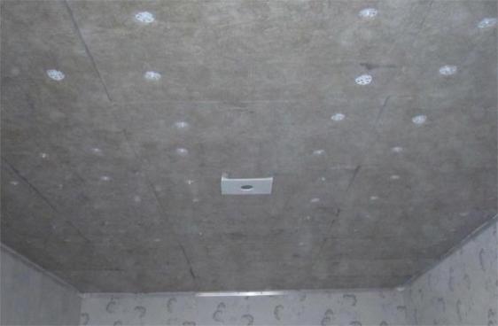 Натяжной потолок с шумоизоляцией