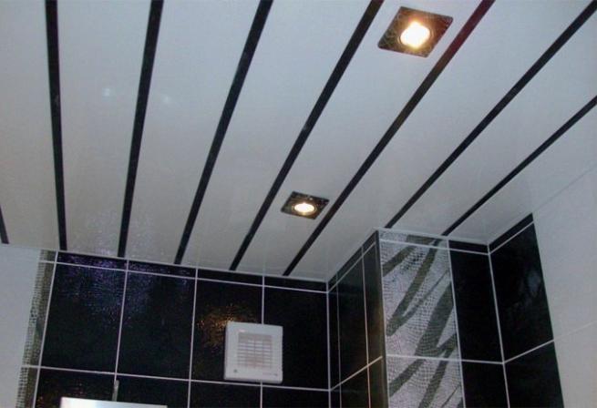 Как сделать подвесной потолок из панелей пвх