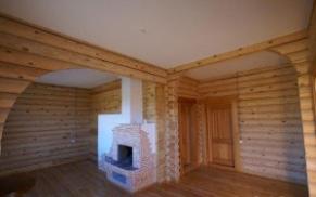 Как сделать потолок в деревянном доме