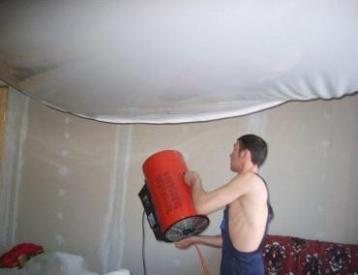 Как сделать натяжные потолки