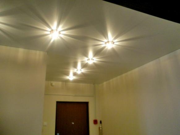 Светодиодные лампы на потолок